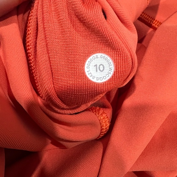 Lululemon Wunder Under High-Rise Tight 28" *Full-On Luxtreme Warm Coral Size 10 - Picture 6 of 6